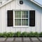 Ekena Millwork Rustic Three Board Joined Board-n-Batten Hand Hewn Faux Wood Shutters, 16 1/2W x 76H, PR SHUBJS16X76HHPR - alternate 4